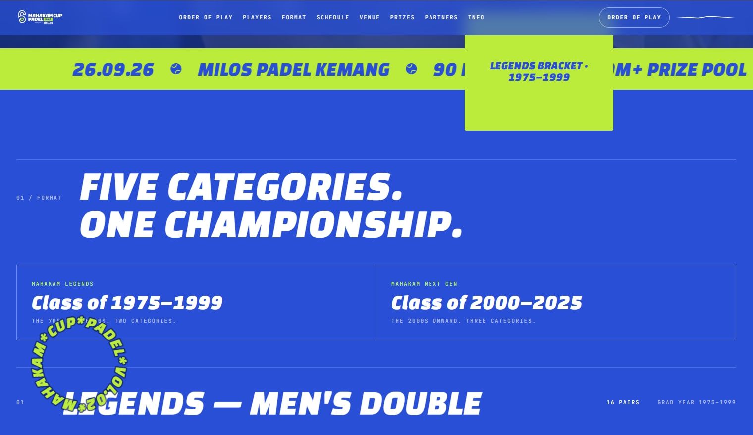 Mahakam Cup Padel Vol.2: dokumentasi Alumni SMA 6 Jakarta